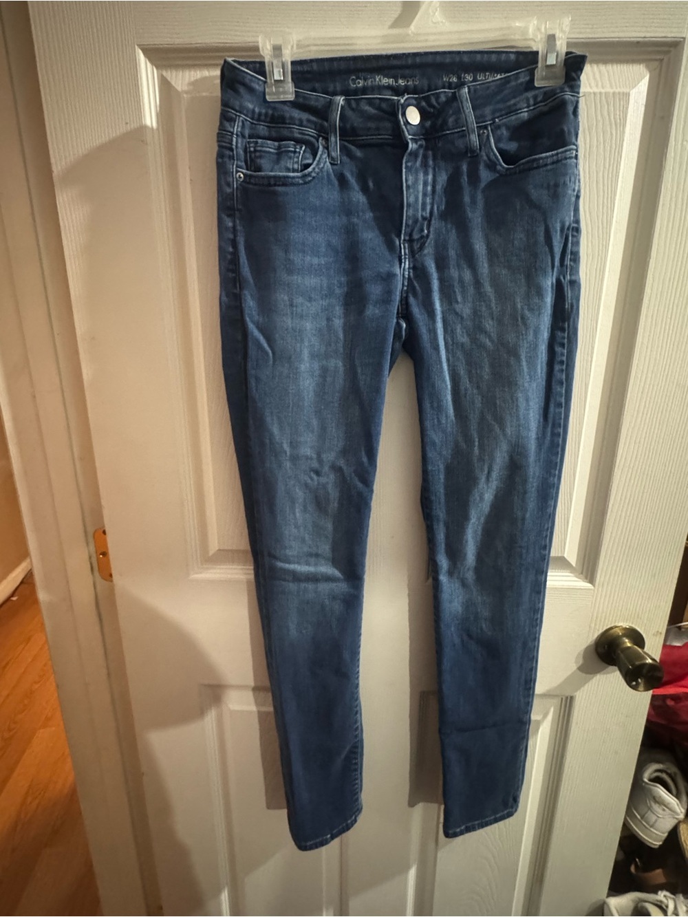 Calvin Klein Women’s Medium Blue Skinny Jeans